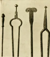 An illustration from Furniture of the Pilgrim century, 1620-1720, including colonial utensils and hardware (1910)