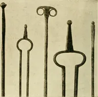 An illustration from Furniture of the Pilgrim century, 1620-1720, including colonial utensils and hardware (1910)