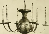 An illustration from Furniture of the Pilgrim century, 1620-1720, including colonial utensils and hardware (1910)