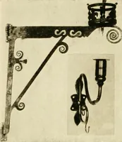 An illustration from Furniture of the Pilgrim century, 1620-1720, including colonial utensils and hardware (1910)