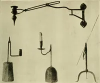 An illustration from Furniture of the Pilgrim century, 1620-1720, including colonial utensils and hardware (1910)