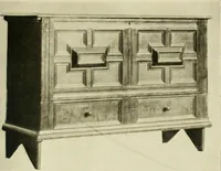 An illustration from Furniture of the Pilgrim century, 1620-1720, including colonial utensils and hardware (1910)