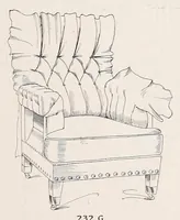 Picture 14 of 18 from Furniture upholstering; a practical handbook for the upholsterer .. over seven hundred illustrations with descriptive text (1914), leaf 107