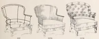 An illustration from Furniture upholstering; a practical handbook for the upholsterer .. over seven hundred illustrations with descriptive text (1914)