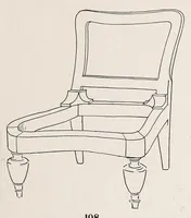 An illustration from Furniture upholstering; a practical handbook for the upholsterer .. over seven hundred illustrations with descriptive text (1914)