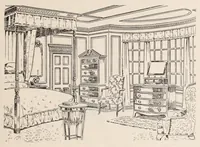 An illustration from Furniture upholstering; a practical handbook for the upholsterer .. over seven hundred illustrations with descriptive text (1914)
