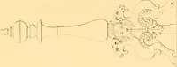 An illustration from Furniture with candelabra and interior decoration (1838)