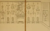 An illustration from Furniture with candelabra and interior decoration (1838)