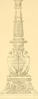 An illustration from Furniture with candelabra and interior decoration (1838)