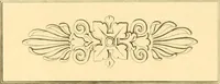 An illustration from Furniture with candelabra and interior decoration (1838)
