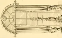 An illustration from Furniture with candelabra and interior decoration (1838)