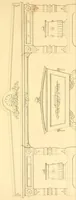 An illustration from Furniture with candelabra and interior decoration (1838)
