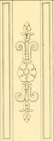 An illustration from Furniture with candelabra and interior decoration (1838)