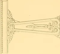 An illustration from Furniture with candelabra and interior decoration (1838)