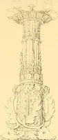 An illustration from Furniture with candelabra and interior decoration (1838)