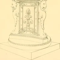An illustration from Furniture with candelabra and interior decoration (1838)