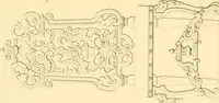 An illustration from Furniture with candelabra and interior decoration (1838)