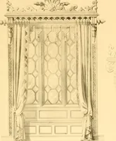 An illustration from Furniture with candelabra and interior decoration (1838)