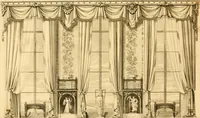An illustration from Furniture with candelabra and interior decoration (1838)