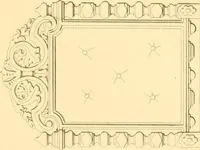 An illustration from Furniture with candelabra and interior decoration (1838)