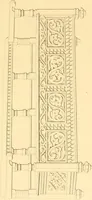 An illustration from Furniture with candelabra and interior decoration (1838)