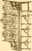 An illustration from Furniture with candelabra and interior decoration (1838)