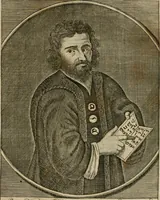 An illustration from Fürtreffliches Denck-Mahl der göttlichen Regierung bewiesen an der uhralten höchst-berühmten Antiquität des Klosters zu S. Michaëlis in Lüneburg, der in dem hohen Alter daselbst gestandenen güldenen Taffel, und anderer Kostbarkeiten : wie der gerechte Gott dero Räuber gantz wunderbarlich entdecket, zugleich viele begangene zuvor gantz unerforschliche Kirchen-Räubereyen und Diebstähle ans licht gebracht ... (1700)