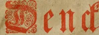 An illustration from Fürtreffliches Denck-Mahl der göttlichen Regierung bewiesen an der uhralten höchst-berühmten Antiquität des Klosters zu S. Michaëlis in Lüneburg, der in dem hohen Alter daselbst gestandenen güldenen Taffel, und anderer Kostbarkeiten : wie der gerechte Gott dero Räuber gantz wunderbarlich entdecket, zugleich viele begangene zuvor gantz unerforschliche Kirchen-Räubereyen und Diebstähle ans licht gebracht ... (1700)