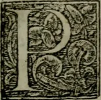 An illustration from Fvndamentvm firvm, cvi tvto fidelis qvivis inniti potest, hoc praesertim difficili seculo, quo dissidijs doctorumq́; auduersarijs scriptis omnia conturbata sunt, positum ad institutionem & consolationem simplicium, per Heinrychum Bullingerum Tigurinae ecclesiae ministrum. In hoc libro respondetur etiam breuiter & simpliciter libro D. Ioannis Brentii, nuper contra D. Petrum Martyrem & Heinrychum Bullingerum, De Maiestate Domini nostri Iesu Christi ad dexterm Dei Patris, edito.. (1563)