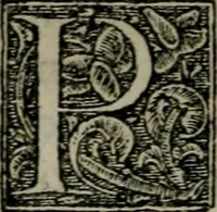An illustration from Fvndamentvm firvm, cvi tvto fidelis qvivis inniti potest, hoc praesertim difficili seculo, quo dissidijs doctorumq́; auduersarijs scriptis omnia conturbata sunt, positum ad institutionem & consolationem simplicium, per Heinrychum Bullingerum Tigurinae ecclesiae ministrum. In hoc libro respondetur etiam breuiter & simpliciter libro D. Ioannis Brentii, nuper contra D. Petrum Martyrem & Heinrychum Bullingerum, De Maiestate Domini nostri Iesu Christi ad dexterm Dei Patris, edito.. (1563)