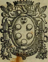 An illustration from Orazione fvnerale di m. Benedetto Varchi : fatta, e recitata da lui pubblicamente nell'essequie di Michelagnolo Bvonarroti in Firenze, nella chiesa di San Lorenzo .. (1564)