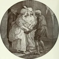An illustration from F. Wheatley, R. A., his life and works, with a catalogue of his engraved pictures (1910)