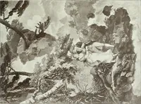 An illustration from F. Wheatley, R. A., his life and works, with a catalogue of his engraved pictures (1910)