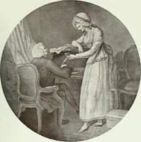 An illustration from F. Wheatley, R. A., his life and works, with a catalogue of his engraved pictures (1910)