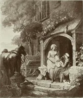 An illustration from F. Wheatley, R. A., his life and works, with a catalogue of his engraved pictures (1910)