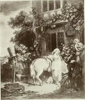 An illustration from F. Wheatley, R. A., his life and works, with a catalogue of his engraved pictures (1910)