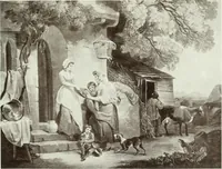 An illustration from F. Wheatley, R. A., his life and works, with a catalogue of his engraved pictures (1910)