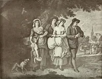 An illustration from F. Wheatley, R. A., his life and works, with a catalogue of his engraved pictures (1910)