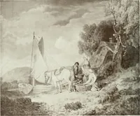An illustration from F. Wheatley, R. A., his life and works, with a catalogue of his engraved pictures (1910)