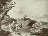 An illustration from F. Wheatley, R. A., his life and works, with a catalogue of his engraved pictures (1910)