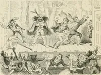 An illustration from George Cruikshank's Table-book (1869)