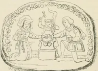 An illustration from George Cruikshank's Table-book (1869)