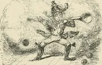 An illustration from George Cruikshank's Table-book (1869)
