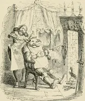 An illustration from George Cruikshank's Table-book (1869)