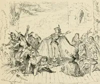 An illustration from George Cruikshank's Table-book (1869)