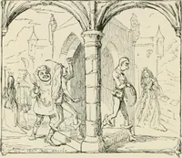 An illustration from George Cruikshank's Table-book (1869)