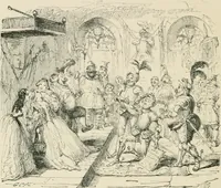 An illustration from George Cruikshank's Table-book (1869)