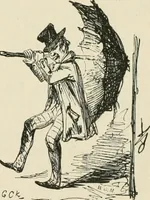 An illustration from George Cruikshank's Table-book (1869)
