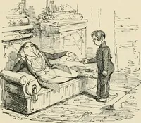 An illustration from George Cruikshank's Table-book (1869)