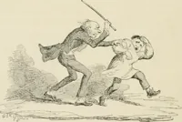 An illustration from George Cruikshank's Table-book (1869)